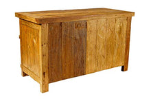 Windalf Grande comò naturale IORLAS 120 cm rustico credenza in legno fatto a mano in legno