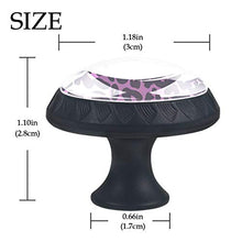 Modello animale viola 4 PCS Pomelli per Porta, Pomolo per Mobile, Pomelli per Mobili con Viti, Maniglia per Armadietto, Pomelli per Porta, Pomelli per Cassetti per Porta, Armadio, Cassetto e Credenza