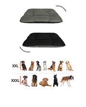 BedDog® 2 in 1 Letto per Cane Rex L Fino a XXXL, 9 Colori a Scelta, Cuscino, Divano, Cestino per Cane, Marrone/Nero L
