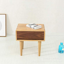 KANJJ-YU Semplice Un cassetto Design in Legno Comodino Night Stand for Camera Tavolo d'angolo