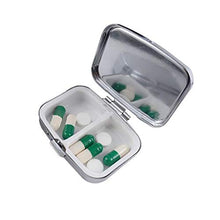 2pcs 7 giorni medicina salute tablet titolare settimanale stoccaggio contenitore pillola bianco
