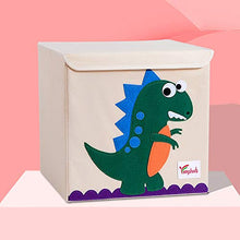 KAIKUN Scatola Porta Giochi Bambini scatole scatole per Bambini scatole di immagazzinaggio cubo scatole per cubetti di stoccaggio Custodia per Giocattoli Dinosaur