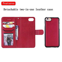 Bear Village Cover iPhone 7 Plus/iPhone 8 Plus, Custodia Premium Flip Custodia per Apple iPhone 7 Plus/iPhone 8 Plus, Custodia con Porta Carte e Chiusura Magnetica, Rosso