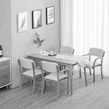 JXXDDQ - Sgabello da bar in legno, con schienale e bracciolo, utilizzabile per scrivania, sala da pranzo, sedia per apprendimento, per casa e commerciale, colore: verde e marrone