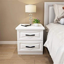 XUSHEN-HU Nordic Comodino Moderno Semplice Semplice di Legno Solido Bedside Cabinet Piccolo Piccolo Appartamento Camera da Armadio di immagazzinaggio d'angolo
