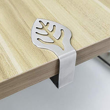 QASIMOF - Clip decorative per tovaglia, 6 pezzi, in acciaio INOX ispessito, per picnic, matrimoni, campeggio, feste