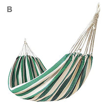 Doppia amaca da appendere sedia in tela a righe, letto a dondolo portatile con borsa per il trasporto per dormitorio, giardino, cortile, amaca da giardino.