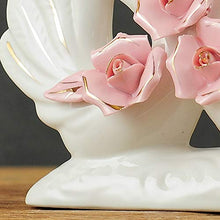 ZGPTX Ornamenti in Ceramica Cigno Regali di Nozze creativi Moderni Soggiorno Mobile TV Decorazione armadietto del Vino