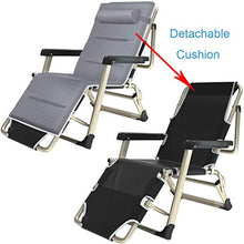 AI LI WEI SHUAIIJUAN Sedia per Il Tempo Libero Domestico Patio Lounge Recliners Pieghevole s Sdraio Sdraio Tempo Libero con l'ammortizzatore for Outdoor Garden Beach Patio Camping Max.250KG capacità