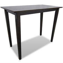 Festnight TTavolo da Bar in Legno Marrone 110 x 60 x 90.8 cm
