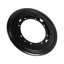 nobrands Piastra Girevole 4 Tipi di Forma Rotonda per impieghi gravosi Zincata Lazy Susan con Cuscinetto Girevole Piastra Girevole Girevole(9-Nero)