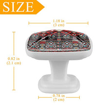 Modello messicano 4 PCS Pomelli per Porta, Pomolo per Mobile, Pomelli per Mobili con Viti, Maniglia per Armadietto, Pomelli per Porta, Pomelli per Cassetti per Porta, Armadio, Cassetto e Credenza