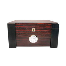 Auoeer Humidor Cedar con Una Grande capacità Vassoio di Legno Pera Scatola Classic