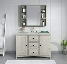 Badplaats B.V. Mobili da Bagno Makalu 120 cm Marrone- Armadio mobiletto lavabo Mobili Armadietto
