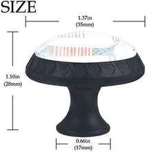 Trendy Scandinavian Pomelli per Porta Set di 4 Pomelli per Mobili Manopole per Cassetti Cucina Armadio Vetro