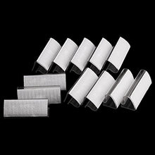 Faguo 12Pcs Campeggio Picnic Party Tovaglia in plastica Copertura Gonna Clip per Ganci Morsetti