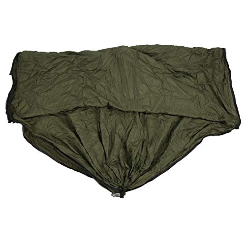 FOLOSAFENAR Amaca con zanzariera con Sedia Altalena in Corda legata, per Viaggi in Campeggio all'aperto(Army Green)