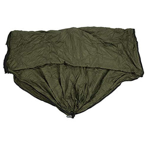FOLOSAFENAR Amaca con zanzariera con Sedia Altalena in Corda legata, per Viaggi in Campeggio all'aperto(Army Green)