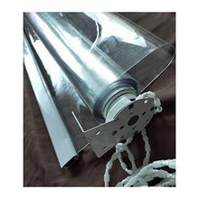Trasparente Avvolgibile, Spessore 0,5mm PVC Impermeabile A Prova Di Vento Isolamento Con Barra Appendiabiti In Lega Di Alluminio Per La Cucina, Negozio/Banco Commerciale, Ufficio