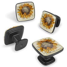 fiore in stile retrò 4 PCS Pomelli per Porta, Pomolo per Mobile, Pomelli per Mobili con Viti, Maniglia per Armadietto, Pomelli per Porta, Pomelli per Cassetti per Porta, Armadio, Cassetto e Credenza