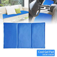 hook.s Cuscino Multi-Funzionale in Gel Auto-raffreddante Materasso Topper Mat Cuscino Yoga Divano Letto per Animali Domestici -100 Sicuro e Pulito - Rispetto dell'ambiente (50 cm x 90 cm)