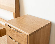 LSX-Comodino Comodino in Rovere in Legno, armadietto per armadietti Armadio per Alimenti Armadio ad Angolo Camera da Letto Mobili in Legno Moderno Semplice 42x40x50cm OYO