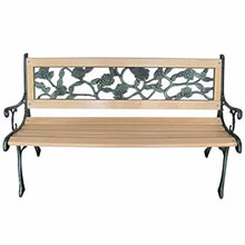 Lingjiushopping Panchina da Giardino XL con Schienale con Rose Dimensioni: 122 x 73 x 34 cm (L x L x A) Panchine da Esterno