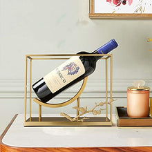 hongbanlemp Wine Bottle Holder Luce Wine Rack Decorazioni domestiche delle Famiglie Soggiorno Sala da Pranzo Tavolo Governo del Vino Tatuaggi