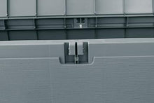 Duramax Cassapanca in PVC, grande capienza, ideale per interni ed esterni, grigio, taglia unica