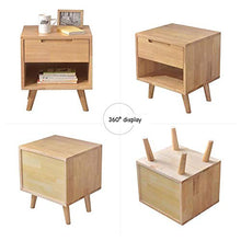 Comodino con Cassetti Comodini Armadietti Dormitorio Economici Multifunzionali Rettifica Filetto 40X45x50,5Cm / 15,7X17,7X19,9 Pollici