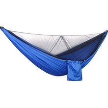 ASDFGHJKL Amaca in Cotone da Esterno Tela LettoTravel Hammock per Due Persone con Zanzariera Automatica Portatile per Famiglie per Viaggi, Giardino, Festa