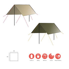 Grand Canyon Shelter Zuni 3 - Telaio/Telaio 300 x 300 cm - Forma Quadrata, UV50+, Impermeabile - Mojave Desert (Beige)