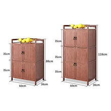 Kylinqaz Credenza da Terra Credenza da Terra Credenza da Tavolo per Armadio, Soggiorno e Cucina (Size : 60 * 38 * 118cm)