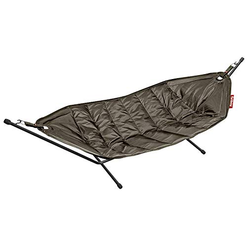 Fatboy® Headdemock Amaca da Esterno con Supporto per Giardino/terrazzo Marrone | Amaca Dondolo Matrimoniale per 2 Persone | 270 x 138 cm