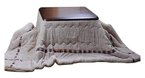 WNN-URG Tabella dei futon Rettangolare Tata Multifunzionale Tatami Set di Tatami Inverno Soggiorno Riscaldamento Tavolo Lettura e Dormire (Colore: Grigio, Dimensioni: 120 * 75 cm) URG