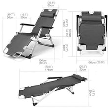 AI LI WEI SHUAIIJUAN Sedia per Il Tempo Libero Domestico Outdoor Patio Sdraio da Giardino reclinabile Sdraio da Spiaggia con Cup Holder for Beach Patio Giardino Esterno di Campeggio Max.150kg - Gary