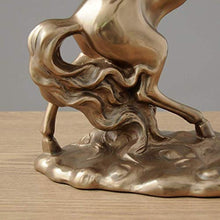 LHQ-HQ Bottiglia di Vino Wine Rack Rack Domestica Wine Rack Chilled Copper Horse Wine Bottle Holder Ornamento Governo del Vino Porch Wine Rack Decoration
