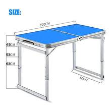 WNN-URG Outdoor Tabella di Piegatura e 2 sedie, Campeggio Portatile di Picnic Tabella Buffet Wedding Cucina Colazione Bar Set Market Garden Partito dell'automobile al Coperto URG