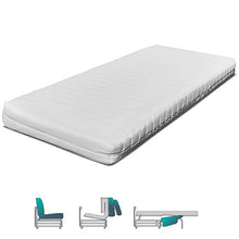 Sofa Bed Materasso per divano letto o brandina pieghevole H12 cm materassino salvaspazio singolo 80x185