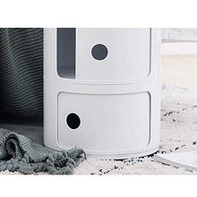 XuQinQin Comodino, Multi-Funzionale Creativo Camera da Letto di stoccaggio Piccolo armadietto per Bambini Mini Angolo Armadio, Adatto per: Soggiorno/Camera da Letto/Studio/Cucina, 2 Colori e Dim