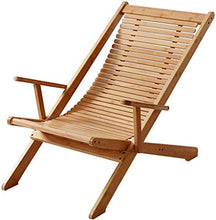 WUY Sedia a Dondolo Bamboo Poltrona Poltrona Poltrona della Poltrona Documento Rocker Rilassante Sede reclinabile Sedile per Soggiorno Patio Piscina Camping Camping Indoor Outdoor