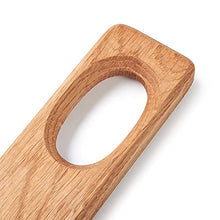 Edeldings Portabottiglie in rovere massiccio | Supporto per bottiglie, portabottiglie, supporto per vino e amanti del vino | presentazione sospesa di bottiglie di vino | idea regalo