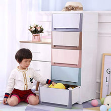 CaoQuanBaiHuoDian Guardaroba Semplice Multiple-Purpose plastica cassetti 5 cassetto dell'organizzatore di immagazzinaggio for i Vestiti da Letto Sala Giochi Design Robusto e Stabile