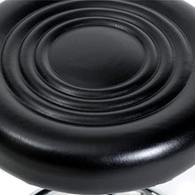 ZXYDD Sgabello rotondo con linee di rotazione sgabello da bar, regolabile a gas, per parrucchieri, manicure, massaggi, spa, salone di bellezza, colore nero