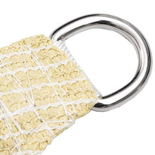 mewmewcat Vela ombreggiante in Materiale HDPE Beige, Vela ombreggiante in Stile Moderno per Esterni 3,5 x 5 m (Lunghezza x Larghezza) Tenda da Giardino per terrazze da Giardino