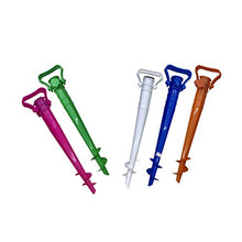 CLISPEED Picchetto per Ombrellone Regolabile per Ombrellone da Spiaggia Pesca Sole Giardino (Colore Casuale)