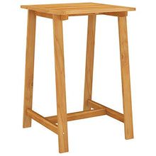 FAMIROSA Set da Bar da Giardino 3 pz in Legno Massello di Acacia