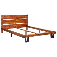 FAMIROSA Giroletto con Bordi Vivi in Legno Massello di Acacia 120 cm
