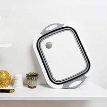 BANGSUN - Ciotola pieghevole 4 in 1 per lavabo, pieghevole, per lavabo, multi quadrato
