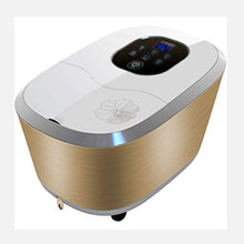 ZSQDSZ Vasca da Bagno in Acciaio Inossidabile Massaggio Automatico pediluvio Riscaldamento schiumogeno Bacino Elettrico Pedicure Bacino casa